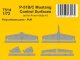    P-51B/C Mustang Control Surfaces  / for Arma Hobby kit (CMK)