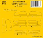 Beaufort Mk.I Control Surfaces / for Airfix kit
