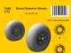    Bristol Beaufort Wheels  / for Airfix kit (CMK)