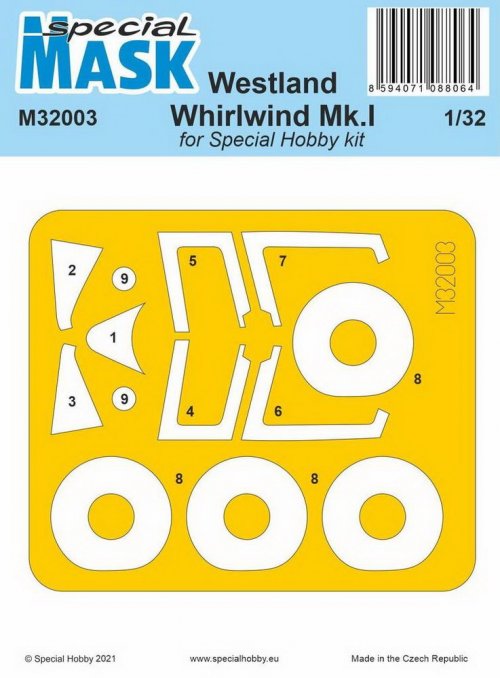 Westland Whirlwind Mk.I Mask