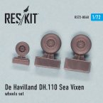  DeHavilland DH.110 Sea Vixen wheels set