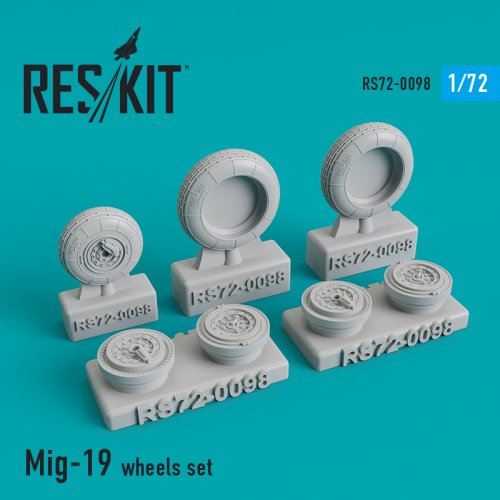   Mig-19 wheels set