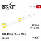     "-" AIM-120 (A/B) AMRAAM (4 )