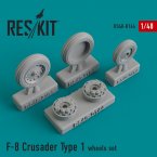  F-8 Crusader Type 1 wheels set