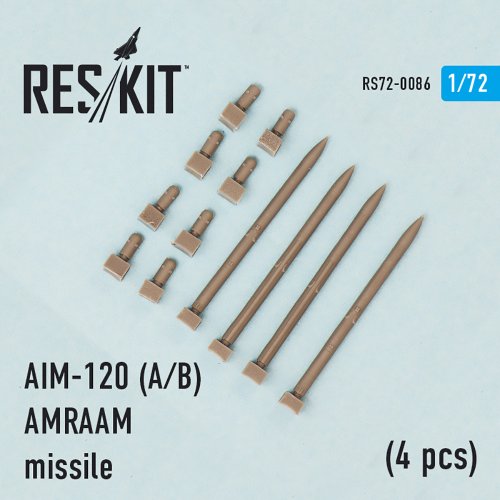 AIM-120 (A/B) AMRAAM missile (4 pcs) (F-15A/C/D/E, F-16A/C, F/A-18A/C)