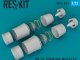    Su-34 exhaust nozzles (for Trumpeter Kit) (ResKit)