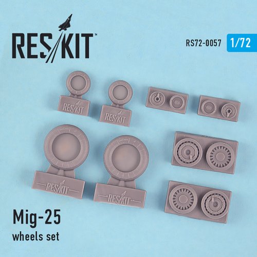  Mig-25 wheels set