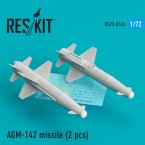 AGM-142 missile (2 pcs)  (F-4, F-15, F-16, F-111)
