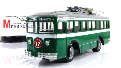 Scale model bus 1/43 Троллейбус ЛК-2 