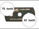    Ultra smooth and extra smooth saw (2 sides) 5p (CMK)
