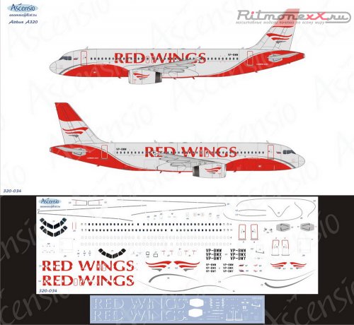    Airbus A320 Red Wings