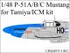    P-51A/B/C MUSTANG (1/48, Tamiya/ICM) (UpRise)