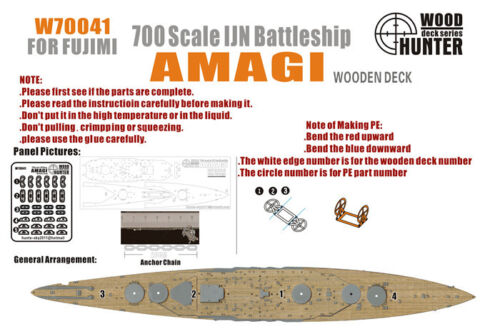 WWII IJN Battleshipe Amagi(for Fujimi 40104)