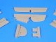    P-40B/C - Control surfaces for Airfix kit (Special Hobby)