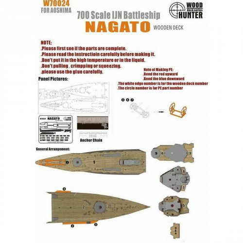 WWII IJN Battleship Nagato