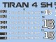    Tiran 4 Dh early type interior kit (MiniArt)