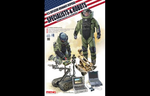 U.S. Explosive Ordnance Disposal Specialists & Robots