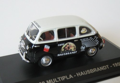 FIAT 600 MULTIPLA "HAUSBRANDT" 1956 Black/White