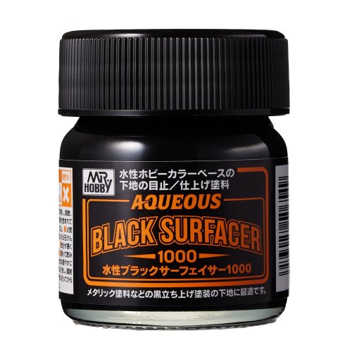   Mr. Aqueous Black Surfacer 1000 40