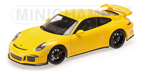 Porsche 911 GT3 (991) - 2013 - yellow w./black wheels