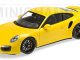    Porsche 911 Turbo S (991) - 2013 - yellow w. black wheels (Minichamps)