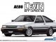    Toyota AE86 Corolla Levin Gt-Ap (Aoshima)