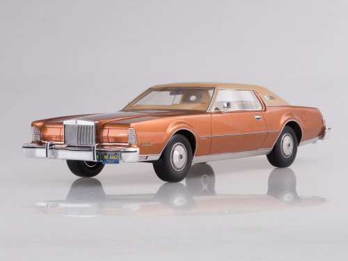 Lincoln Continental Mark IV Luxus, metallic-brown/matt-beige, 1974