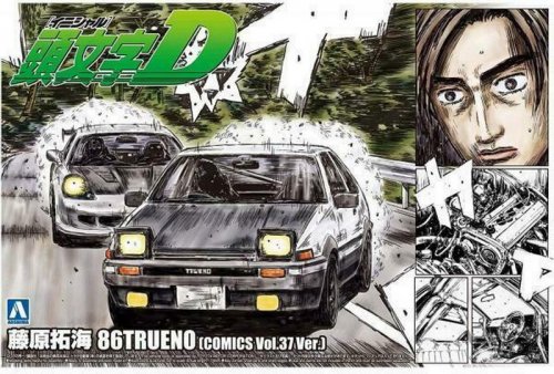 Toyota Takumi Fujiwara 86 Trueno Comics Vol.37