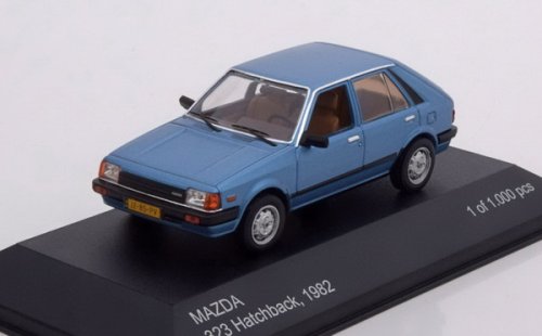 MAZDA 323 Hatchback 1982 Metallic Blue