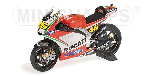 1 12 Ducati Desmosedici Gp12 Valentino Rossi MotoGP 2012 Minichamps