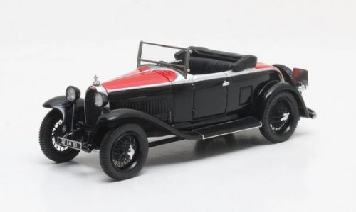 BUGATTI Type 40 Roadster 1929 Black/Dark Red