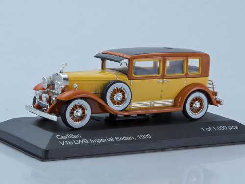 Cadillac V16 LWB Imperial Sedan, yellow/brown 1930