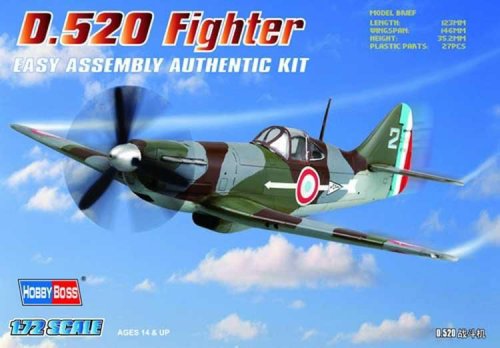 D.520 Fighter Easy Assembly