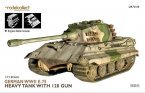 German WWII E-75 Heavy Tank with 128 Gun