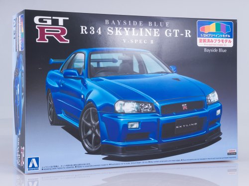 Nissan R34 Skyline GT-R V-Spec II (Bayside Blue)