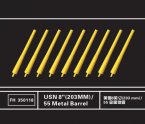 USN 8 inch 203mm L/55 Metal Barrels (9 Pcs.)