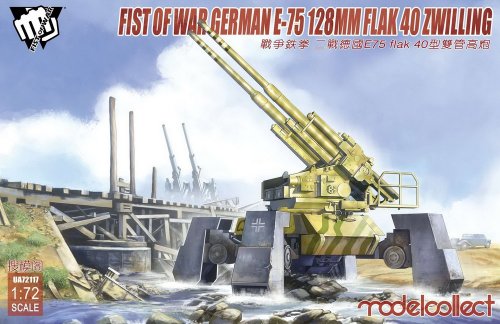 Fist of War German WWII E75 FLAK 40