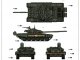    Russian T-72B1 MBT (w/kontakt-1 reactive armor) (Trumpeter)