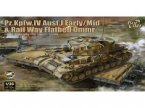 PZ . Kpfw . Iv Ausf . J Early / MidRail Way Flatbed Ommr