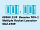    Russian TOS-1 Multiple Rocket Launcher Mod. 1989 (Trumpeter)