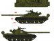    Soviet T-80 Main Battle Tank 1970S-1990S N in 1 (Modelcollect)