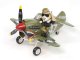    Curtiss P-40 Warhawk Fighter And Pilot (TIGER MODEL)