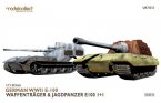 German WWII E-100 Waffentrager & Jagdpanzer E100 1+1