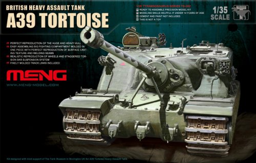 British Heavy Assault Tank A39 Tortoise
