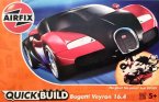Quickbuild Bugatti 16.4 Veyron black/red