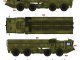    Russian 9K720 Iskander-M Tactical ballistic missile MZKT chassis pre-painting Kit (Modelcollect)