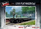 German Ssyl Flat Wagon