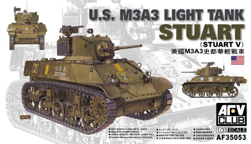 U.S. M3A3 Light Tank Stuart (Stuart V)
