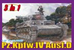 Pz.Kpfw.IV Ausf.D (3 IN 1)