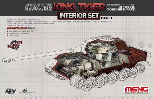 Sd.Kfz.182 "King Tiger" (Porsche Turret) Interior Set